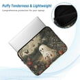 thumbnail image 2 of FORMRS 15"-15.6" Laptop Sleeve Protective Case Soft Carrying Quilted Computer Bag Cover, Ghost in Strawberry Fields, 2 of 7