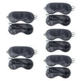 thumbnail image 2 of TISHITA 10Pcs Sleep Masks Night Blindfold Eye Masks for Light Blocking Adults Black, 2 of 8