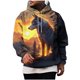 thumbnail image 2 of Ceisia Men Color Block Long Sleeve Zipper Casual Daily Outdoor Versatile Gift Fashion Athletic Top, 2 of 5