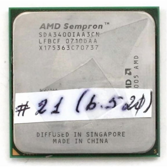 Cpu amd sempron sda3400iaa3cn lfbcf 0710daa