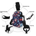 thumbnail image 5 of HELLHERO Adjustable Crossbody Bag Polyester Adjustable Strap Retro Patchwork-Style Christmas Theme for Travel Daily Use Adults, 5 of 7