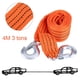 thumbnail image 1 of Cuerda de remolque Ecomeon 4 metros de servicio pesado Correa de remolque de nylon 3 toneladas con ganchos de seguridad, 1 of 6