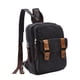 thumbnail image 3 of Mochila informal de lona para exteriores, bolso para senderismo, viajes, deportes al aire libre, trabajo, mujeres negro, 3 of 8