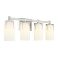 thumbnail image 4 of Caldwell 4-Light Bathroom Vanity Light in Satin Nickel, 4 of 5