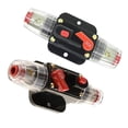thumbnail image 1 of yuksok 30A + 12V DC Solar System Waterproof Circuit Breaker Reset Fuse, 1 of 9