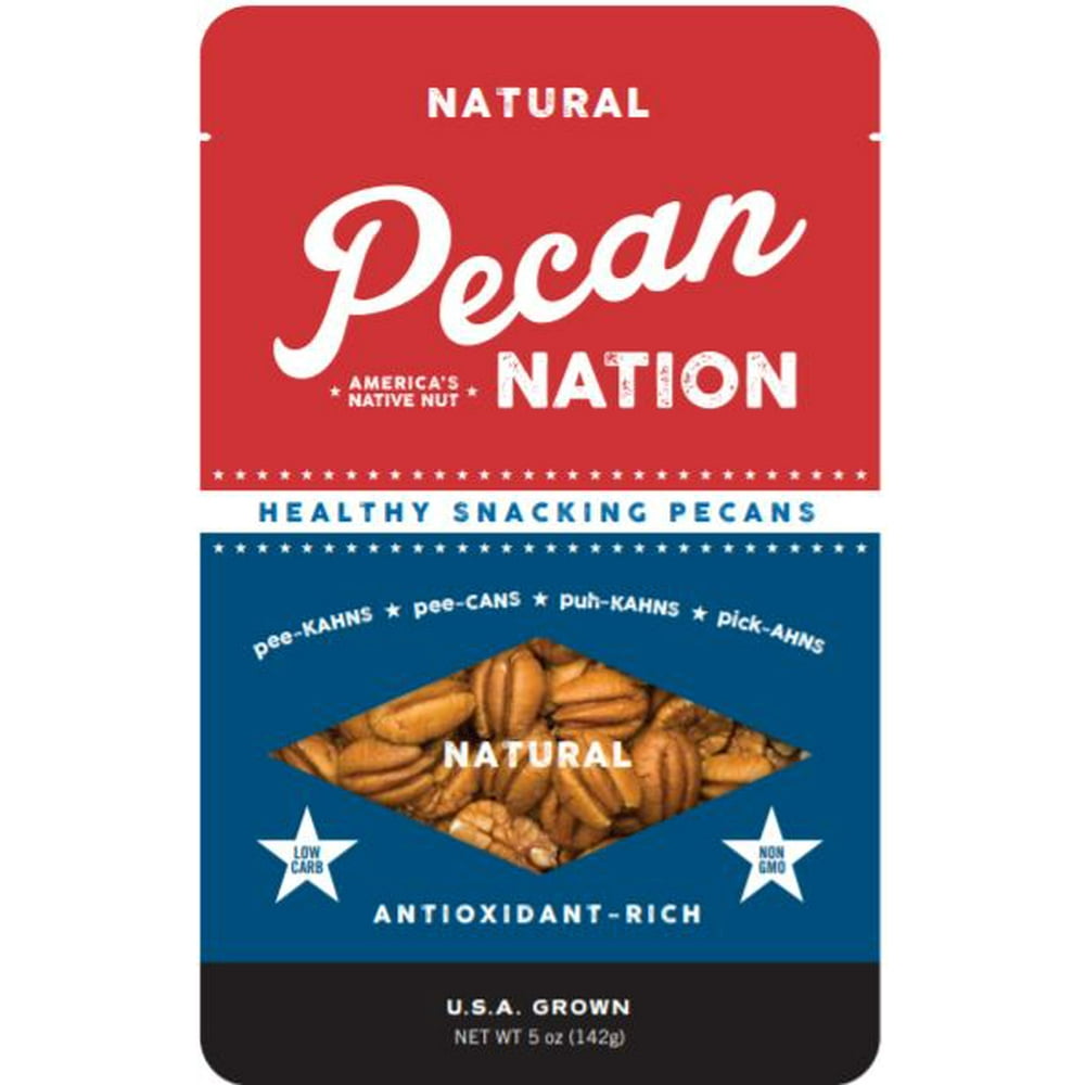 Pecan Nation Natural Pecans 5oz