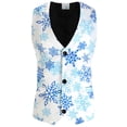 thumbnail image 4 of Men's 2-Piece Slim Fit Business Suit with Two-Button Blazer and Adjustable Waist Trousers for Everyday and Formal Wear, 4 of 9