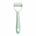 thumbnail image 2 of Pet Detangling Comb, Stainless Steel Dematting Dog Brush with Ergonomic Handle for Mats, Tangles, and Loose Fur, 2 of 6
