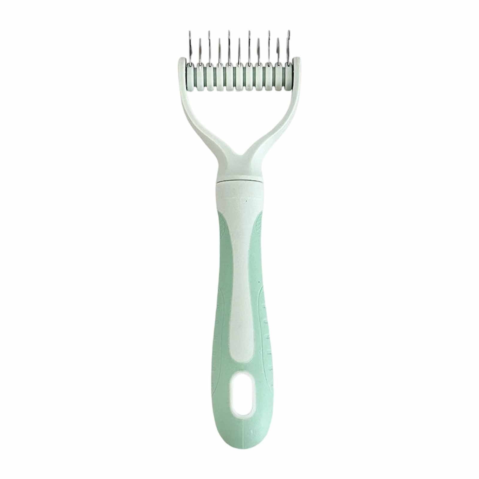 Pet Grooming Tool | Shedding Control for Long/Medium-Haired Dogs and Cats Knot Removal 6.89*2In