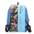 thumbnail image 4 of Mochila Para Laptop 15.6 +Audífonos alámbricos Blue Retro CoolCapital, 4 of 4