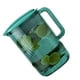 thumbnail image 5 of Jarra de agua transparente de gran capacidad de plástico resistente a altas temperaturas, jarra para tés, jugos y limonadas, color verde, 5 of 13