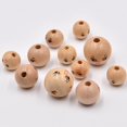 thumbnail image 3 of 40 Piezas de Cuentas sueltas de madera BLESIY 18MM, 3 of 7