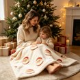thumbnail image 6 of Eoozwa Christmas Decorative Throw Blanket Christmas Throw Blanket for Couch Sofa Bed Soft Cozy Lightweight Fuzzy Plush Fleece Blankets and Throws Xmas Winter Blanket 30"x39", 6 of 6
