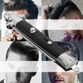 thumbnail image 2 of Peine Switchblade, 4 colores Switchblade Resorte Cuchillo plegable Pulsador Bolsillo Peine Aceite Peinado Cabello(Negro), 2 of 5