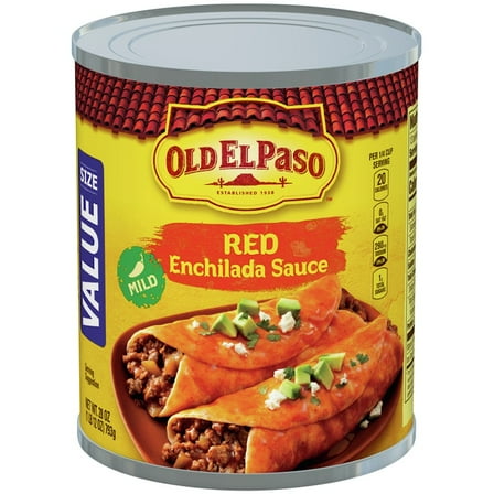Old El Paso Enchilada Sauce, Red, Mild, Value Size