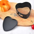 thumbnail image 1 of LLC 11 x 11 cm Heart-shaped Non-stick Coated Steel Tin, 1 of 5