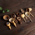 thumbnail image 3 of Bamboo Tea Filter Tea Infuser Loose Tea Strainer Steeper Japanese-style Tea Ceremony Bamboo Tea Filter Bamboo Root Filter Spoon Tea Leak Tea Set Creative Filter Tea Interval Diffuser, A4, 3 of 12