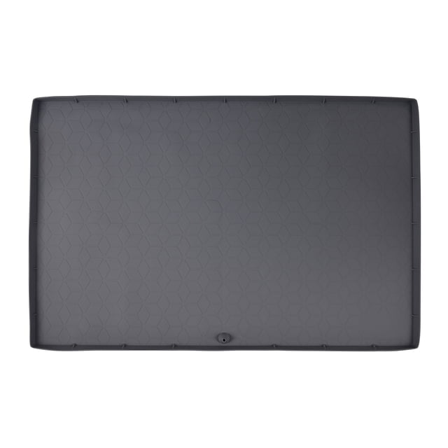 Yeacher Under Sink Mat for Kitchen Waterproof 34 * 22Inch Silicone Under Sink Drip Tray