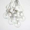 thumbnail image 2 of C9 Commercial String Lights with White Wire and G50 LED 0.6 Watt Warm White Bulbs, 2 of 6