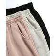 thumbnail image 2 of Coney Island Girls Sweatpants Breathable Athletic Soft Fleece Jogger Sweatpants with Pockets 3 Pack, 2 of 6