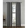 thumbnail image 3 of Curtainworks Lenox Grommet Curtain Panel, 50 by 132", Grey, 3 of 3