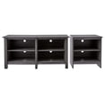 thumbnail image 3 of 70inch TV Stand Storage Media Console Entertainment Center,Charcoal, 3 of 4