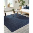 thumbnail image 2 of Unique Loom Braided Jute Hand-Woven Area Rug 8' x 8' Square Navy Blue, 2 of 2