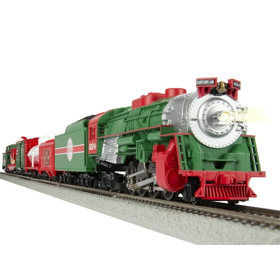 Lionel North Pole Central Electric HO Train Set with Remote and Bluetooth Capability