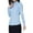 Blue, variant on Button Down Shirt Women Long Sleeve Blouse Shirt Classic-Fit Cotton Tops Wrinkle Resistant(S-5XL)