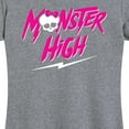 thumbnail image 3 of Monster High - Monster High Lightning Logo - Women's Short Sleeve Graphic T-Shirt, 3 of 5