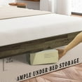thumbnail image 6 of Acacia Sierra Solid Wood Bed Frame With headboard - Queen - Ebony, 6 of 10