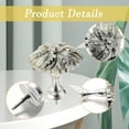 thumbnail image 3 of 2Pcs Vintage Wall Hook Window Drapery Medallion Holdbacks, MfhdgXAvs Curtain Tiebacks, Wall Hook, Tassel Holder (B), 3 of 7