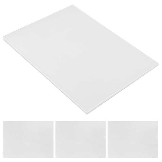 HLONK 10 Pcs Poster Board Picture Frame Acrylic Window Film Clear Photo Crafting Panel Stickers