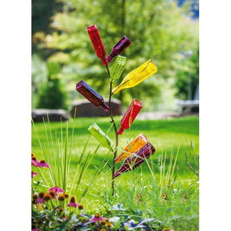 - Evergreen Enterprises, Inc Metal Bottle Tree Garden Stake
