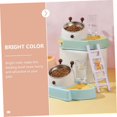 thumbnail image 3 of Cat Food Bowl with Removable Food Containers and Automatic Water Dispenser, NonSlip Design for Cats Prevents Tipping and Keeps Clean., 3 of 5