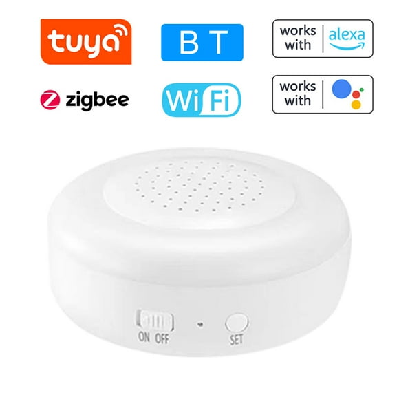 Fawoonu Smart Home Hub with ZigBee 3.0, Bluetooth, and Wi-Fi Connectivity | Multi-Protocol Gateway for Home Automation | Supports Sig Mesh, Beacon Devices, and Google Home Integration | Features