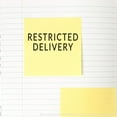 thumbnail image 4 of Large Self-Inking Restricted Delivery Stamp, Trodat Printy 4913, Press and Print Stamping, Impression Size 7/8" x 2-1/4", Up to 10,000 Impressions - Yellow Ink, 4 of 10