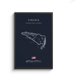 thumbnail image 3 of Cuadro sobre lienzo con circuito internacional de Fórmula 1, arte de pared de F1, póster nórdico, imagen de carrera de deportes de motor estética para decoración del hogar, 3 of 5