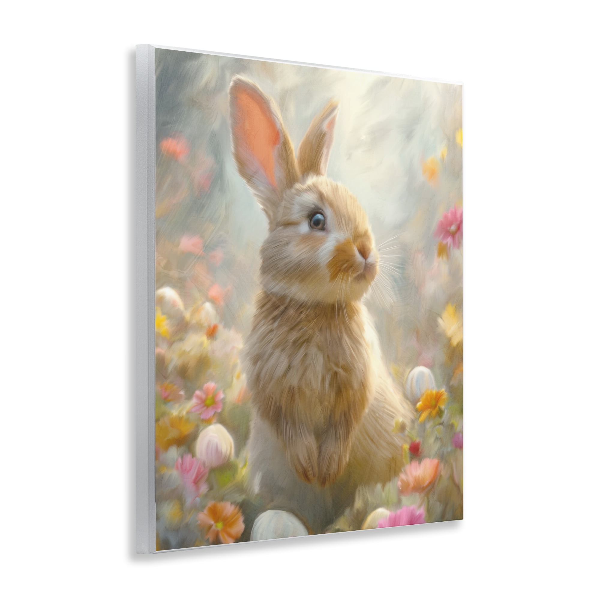 Stupell Industries Bunny Dreams Meadow Wall Plaque Art, design by Kim Allen