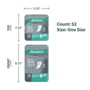 Men’s Guards, Maximum Absorbency, 104 Count