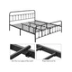 thumbnail image 3 of Base De Cama Acero Reforzada King Size Diseño Elegante, 3 of 5