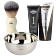 thumbnail image 1 of Kit Afeitado The Shaving Co Brocha + Vasija + One System amarillo 1, 1 of 9