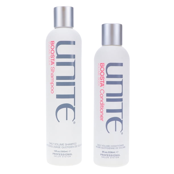 Unite Hair Boosta Shampoo 10 Oz & Hair Boosta Condicionador nutritivo 8 Oz Combo Pack UNITE Unite Hair Boosta Shampoo 10 Oz & Hair Boosta Condicionador nutritivo 8 Oz