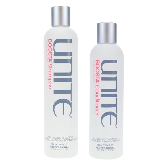 Unite Hair Boosta Shampoo 10 Oz & Hair Boosta Condicionador nutritivo 8 Oz Combo Pack UNITE Unite Hair Boosta Shampoo 10 Oz & Hair Boosta Condicionador nutritivo 8 Oz