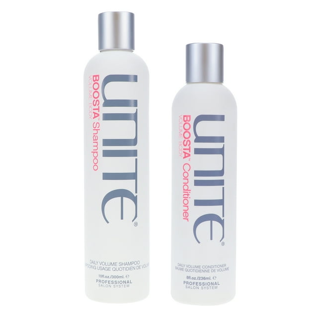 Unite Hair Boosta Shampoo 10 Oz & Hair Boosta Condicionador nutritivo 8 Oz Combo Pack UNITE Unite Hair Boosta Shampoo 10 Oz & Hair Boosta Condicionador nutritivo 8 Oz