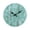 Green, variant on Non-Ticking Battery Operated Wall Clock, Quiet Themed Clock for Bathroom, Kitchen, Living Room, and Bedroom