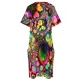 thumbnail image 4 of Vestido de noche holgado con bolsillos para mujer prenda de lujo para fiesta, 4 of 6