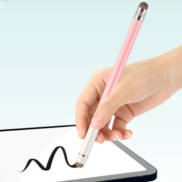 Amzcrzy Electrónica para hombres Organizador de electrónica Cámara digital Lápiz capacitivo con punta de fibra plateada degradada para pantallas, teléfonos móviles y tabletas. También se puede usar p