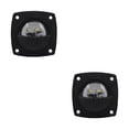 thumbnail image 3 of sweethay Wall-mounted Lamp Base Upgraded Fittings LED Socket Supplies Hard Lights Device Shell Courtesy Lighting Boat Saving Light Space Luz blanca/negra 2piezas sweethay CBP445960, 3 of 5