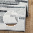 thumbnail image 3 of Modern Boho Machine Washable Area Rug Soft Low-Pile Geometric Checkered Rug for High Traffic, 3 of 6